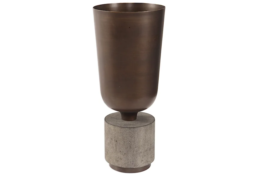 Accessories Alijah Bronze Vessel by Uttermost at Esprit Decor Home Furnishings